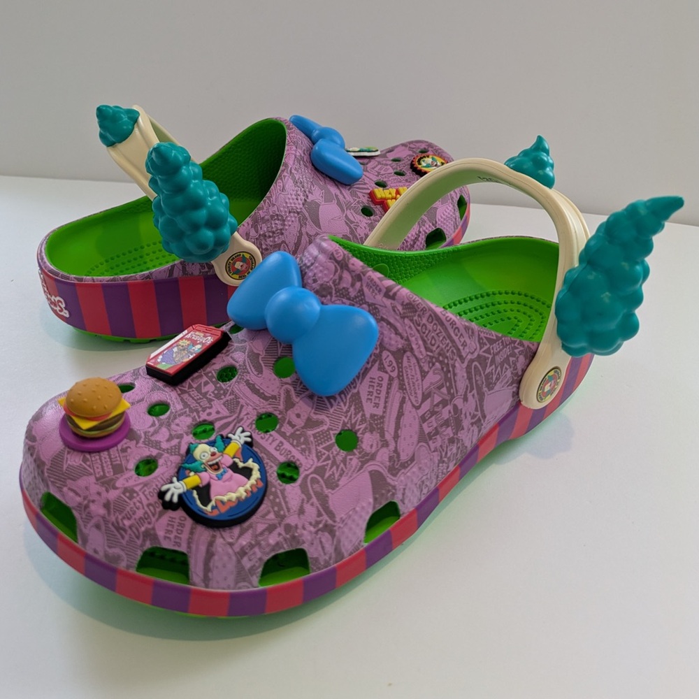 The Simpsons Krusty The Clown Classic Clog By Crocs